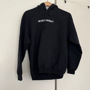 New York is a nationality hoodie black